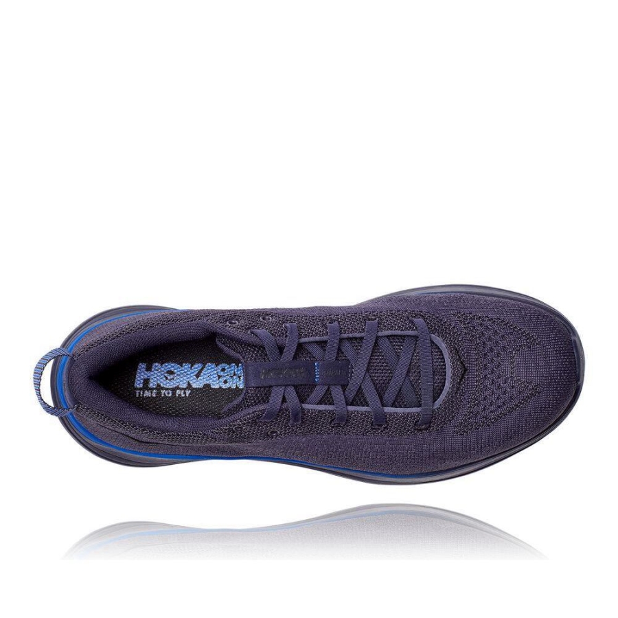 Men's Hoka Hupana Flow Road Running Shoes Navy | ZA-72DGKTS