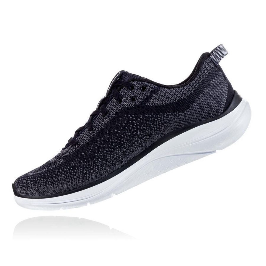 Men's Hoka Hupana Flow Sneakers Black / Grey | ZA-95WLPIB