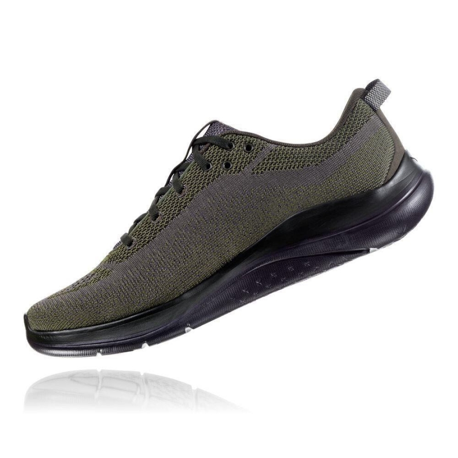 Men's Hoka Hupana Flow Sneakers Green | ZA-54JEQWC