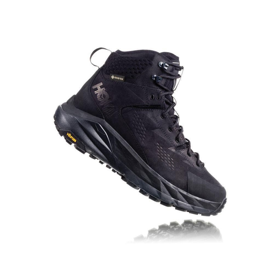 Men's Hoka Kaha GTX Sneakers Black | ZA-19BVOKS
