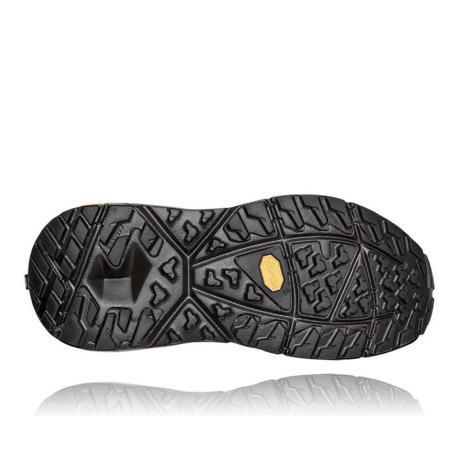 Men's Hoka Kaha Low GTX Hiking Shoes Black / Grey | ZA-35JLRSH