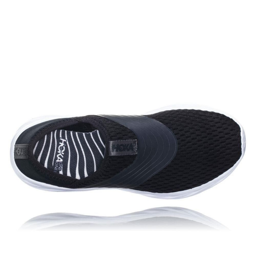 Men's Hoka ORA Recovery Shoes Black | ZA-72JQDIG