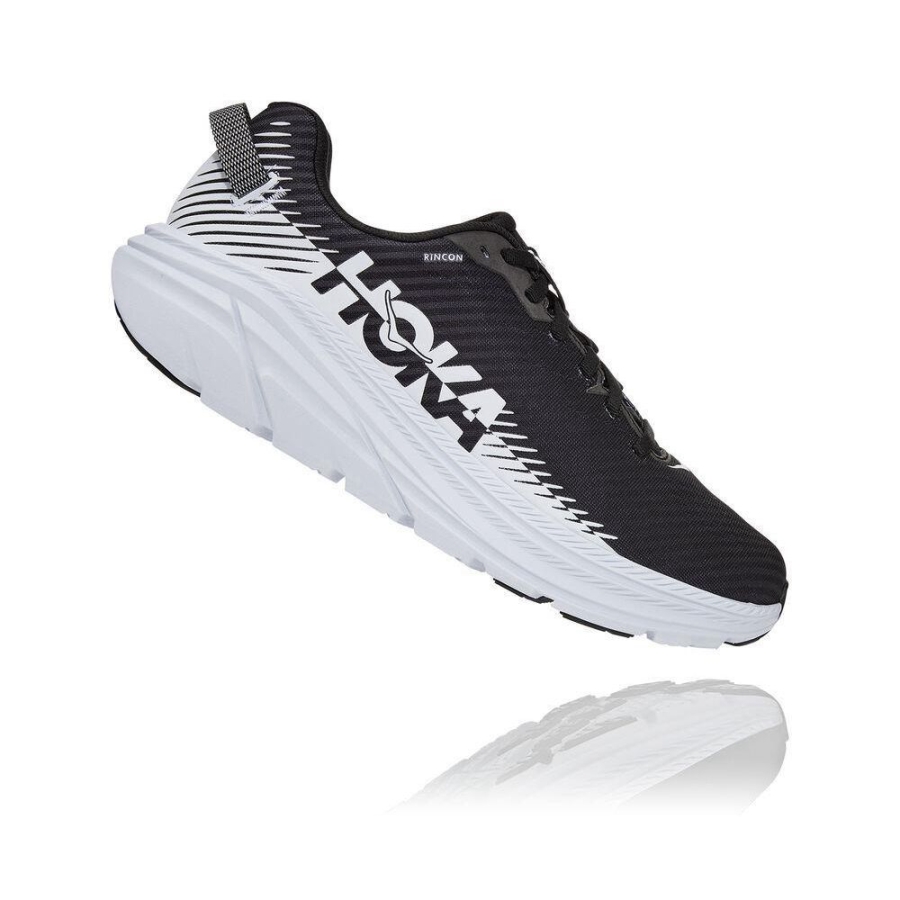 Men's Hoka Rincon 2 Road Running Shoes Black | ZA-29ZDAXP