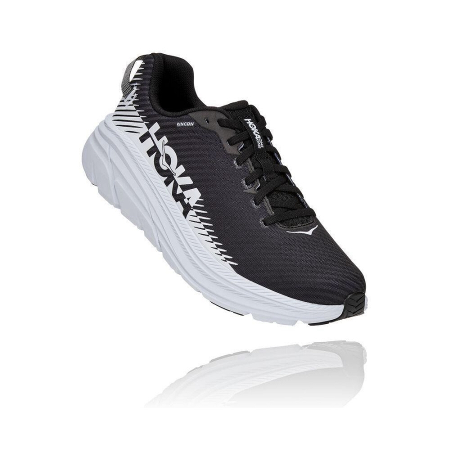Men\'s Hoka Rincon 2 Road Running Shoes Black | ZA-29ZDAXP