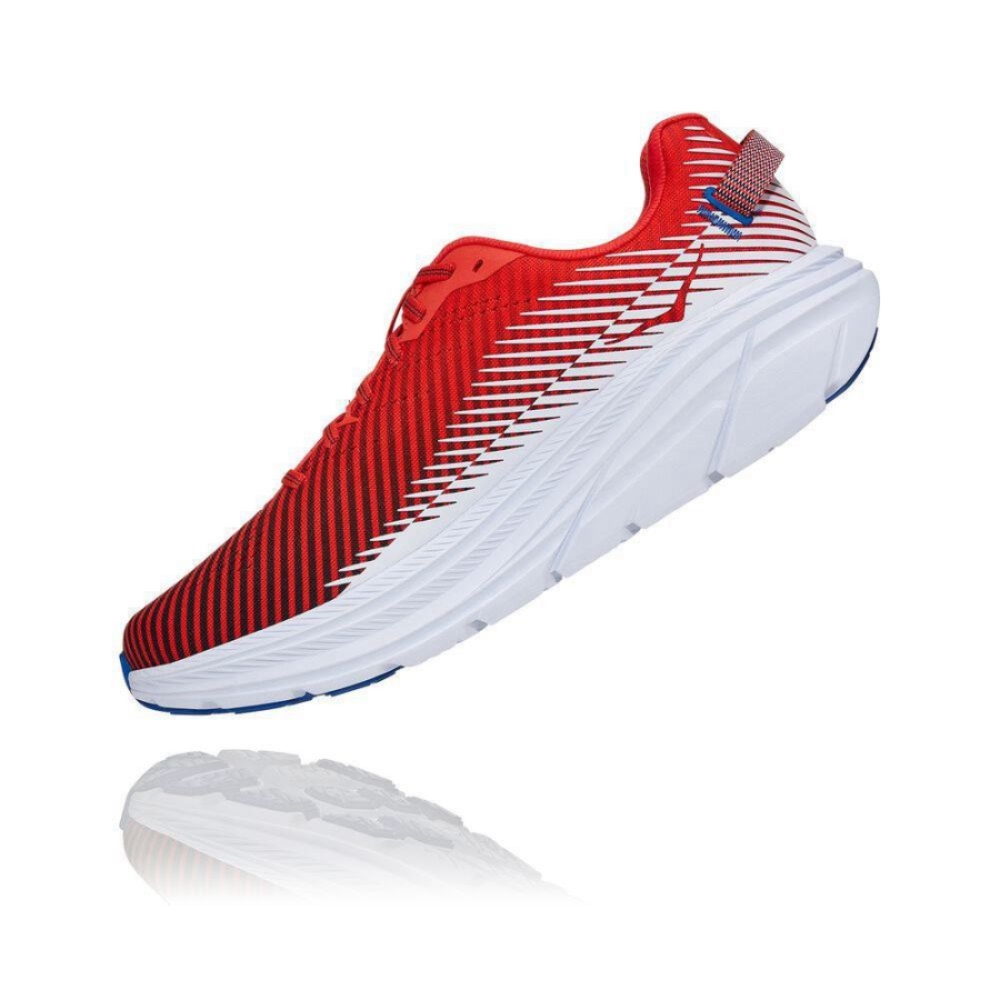 Men's Hoka Rincon 2 Road Running Shoes Red | ZA-29ULXRF