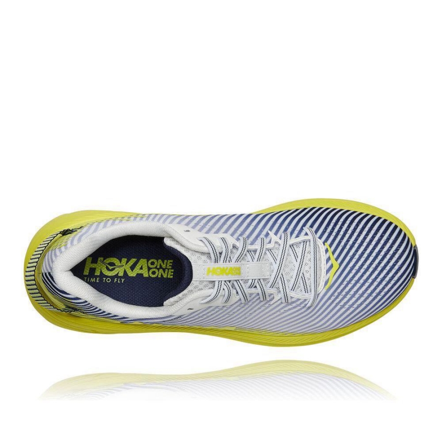 Men's Hoka Rincon 2 Road Running Shoes White | ZA-19GBKZH