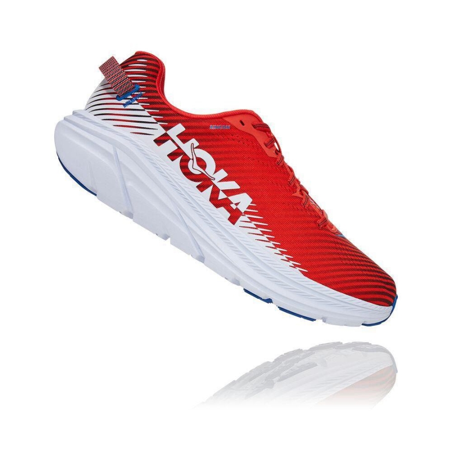 Men's Hoka Rincon 2 Sneakers Red | ZA-72RSCPX