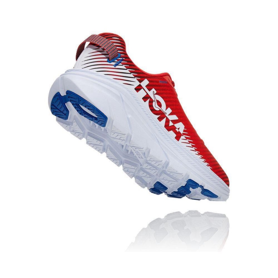 Men's Hoka Rincon 2 Walking Shoes Red | ZA-39LBKXS