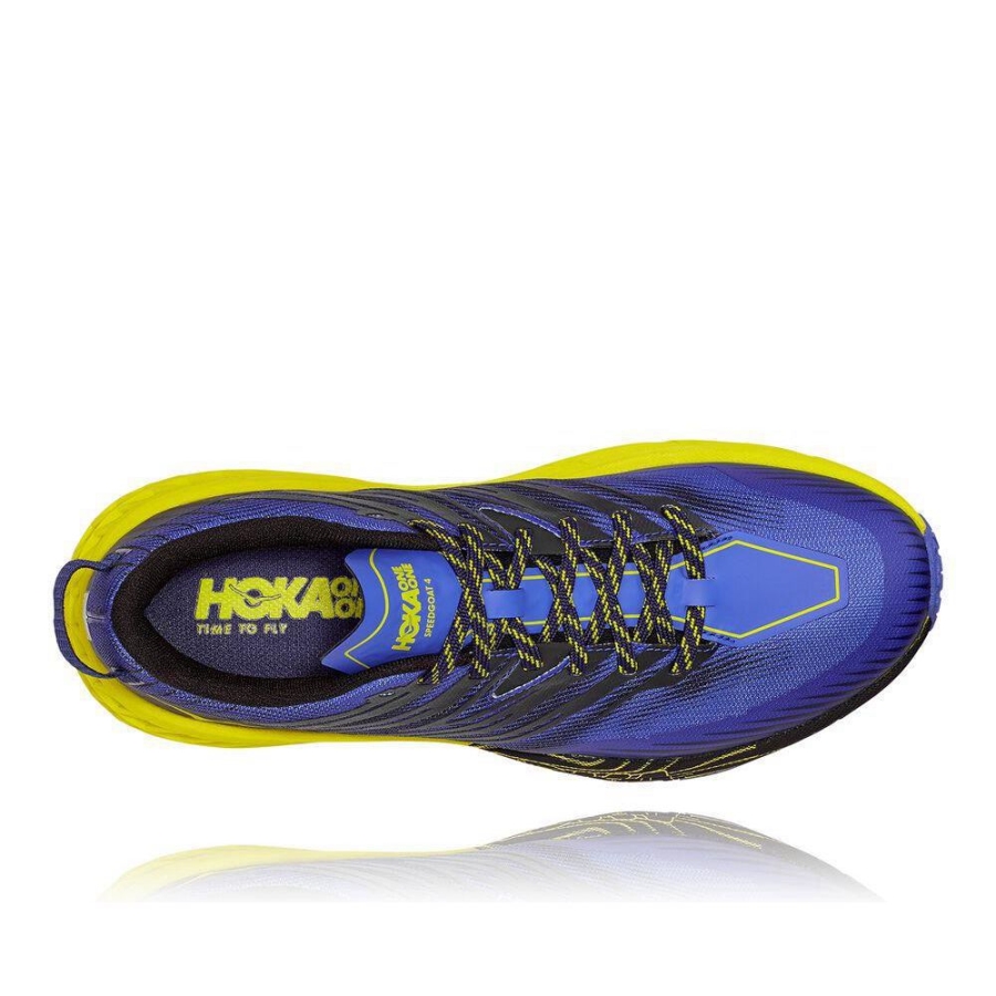 Men's Hoka Speedgoat 4 Sneakers Blue / Black | ZA-98VKHPW