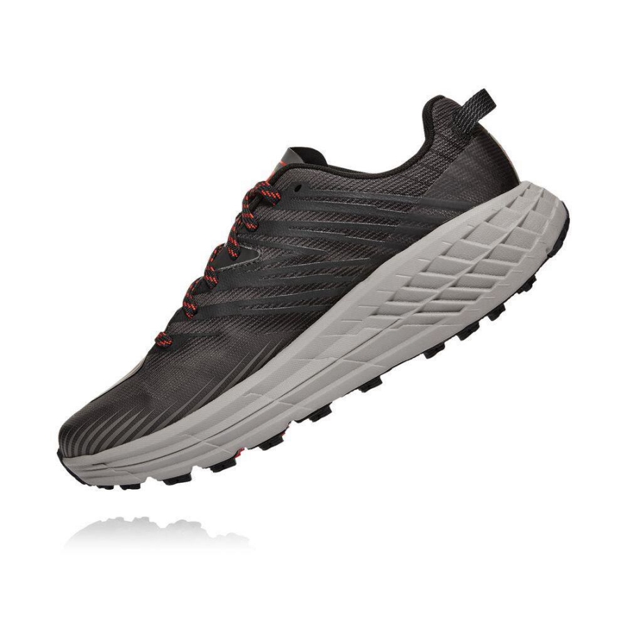 Men's Hoka Speedgoat 4 Sneakers Grey | ZA-04RSGNH