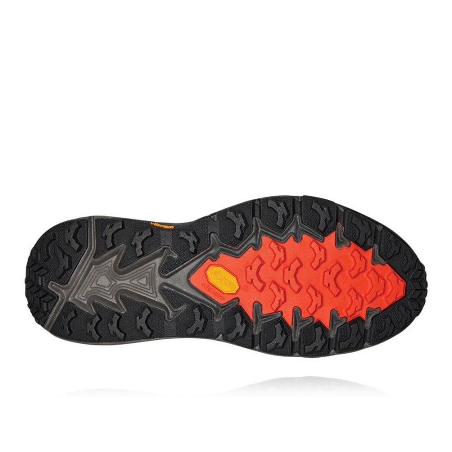 Men's Hoka Speedgoat Mid 2 GTX Trail Running Shoes Grey / Black | ZA-41AHYFB