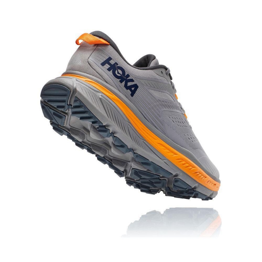 Men's Hoka Stinson ATR 6 Hiking Shoes Grey | ZA-61AXNBJ