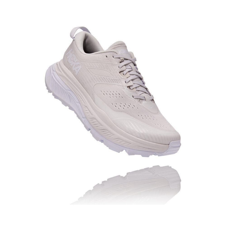 Men\'s Hoka Stinson ATR 6 Lifestyle Shoes White | ZA-38MYGEO