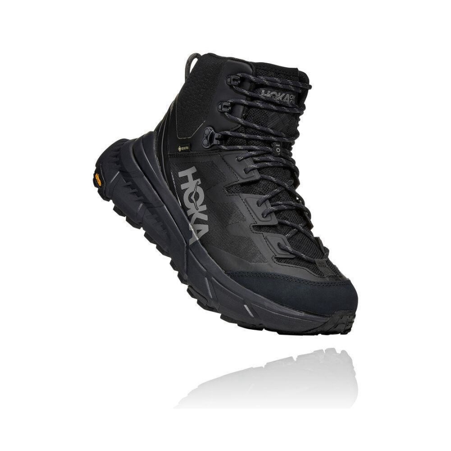 Men\'s Hoka TenNine Hike GTX Hiking Boots Black | ZA-38HSCKR