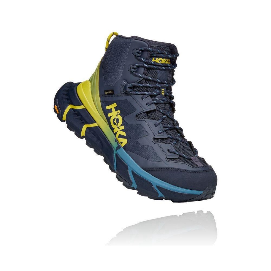 Men\'s Hoka TenNine Hike GTX Running Shoes Navy | ZA-54AYFLV
