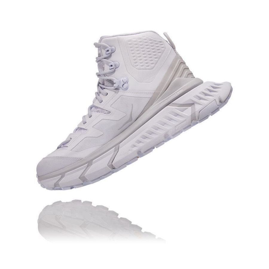 Men's Hoka TenNine Hike GTX Running Shoes White | ZA-61IGKBJ