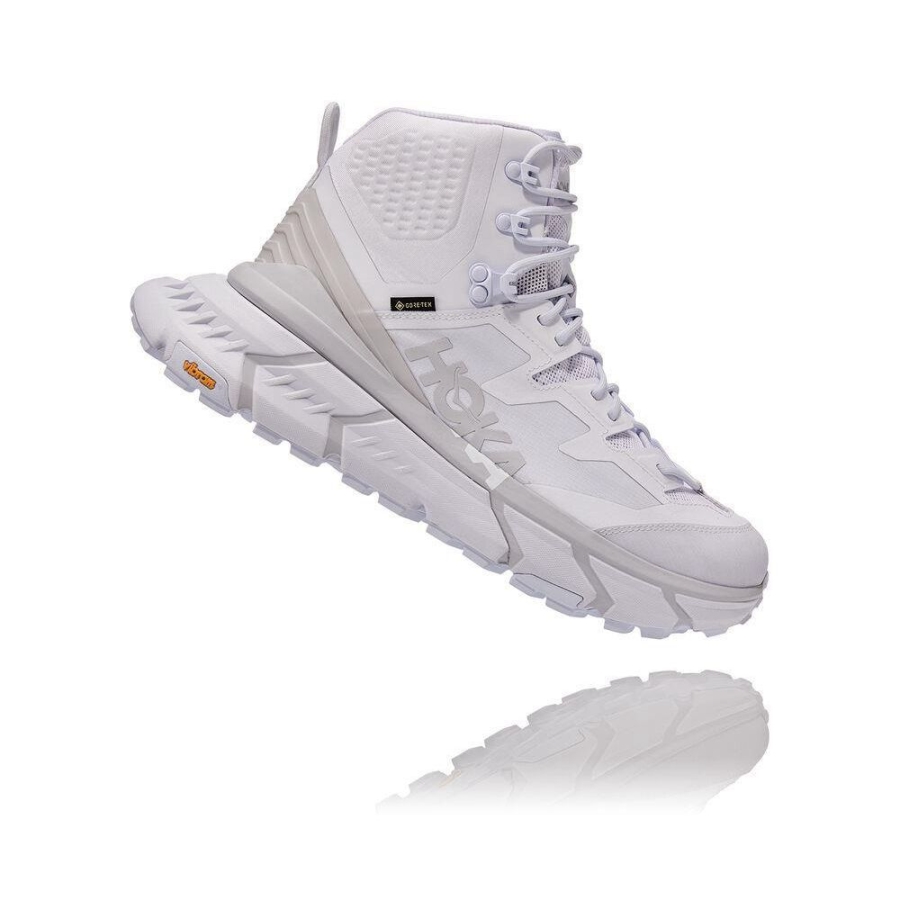 Men's Hoka TenNine Hike GTX Trail Running Shoes White | ZA-04KOMGW