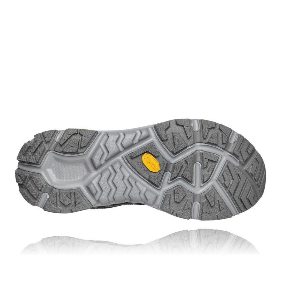 Men's Hoka Toa GTX Hiking Boots Grey | ZA-37TPKNF