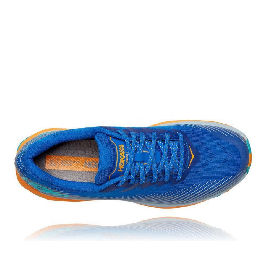 Men's Hoka Torrent 2 Hiking Shoes Light Blue | ZA-59OJBXC