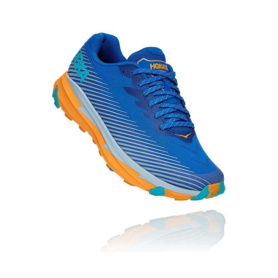 Men\'s Hoka Torrent 2 Hiking Shoes Light Blue | ZA-59OJBXC