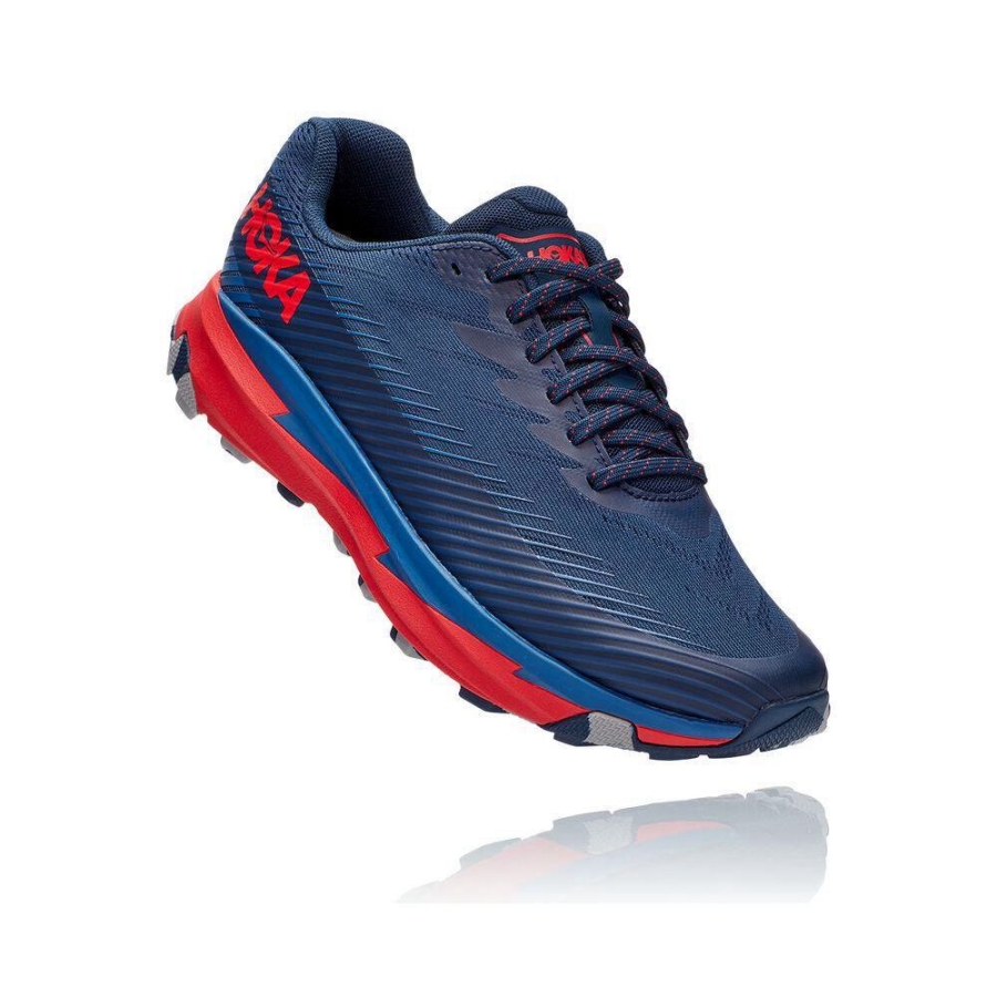 Men\'s Hoka Torrent 2 Trail Running Shoes Navy | ZA-93WIPTF