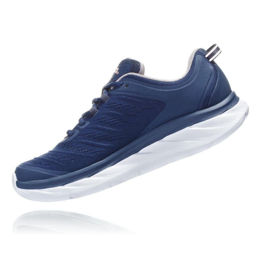 Women's Hoka Akasa Road Running Shoes Navy | ZA-40XJTDN