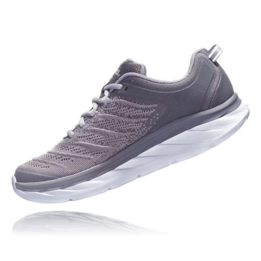 Women's Hoka Akasa Running Shoes Grey | ZA-12MUZXJ