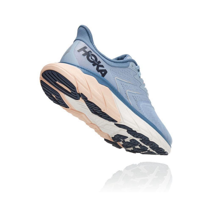 Women's Hoka Arahi 5 Road Running Shoes Blue | ZA-75DIMRL