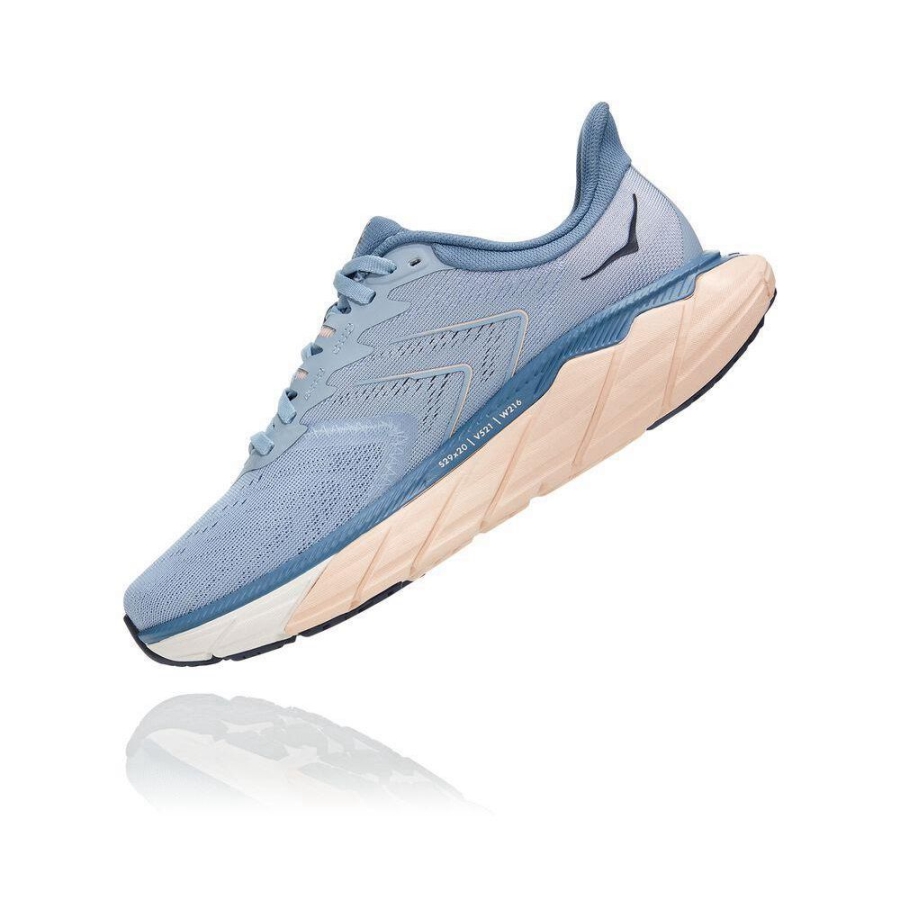 Women's Hoka Arahi 5 Running Shoes Blue | ZA-94XUMSZ
