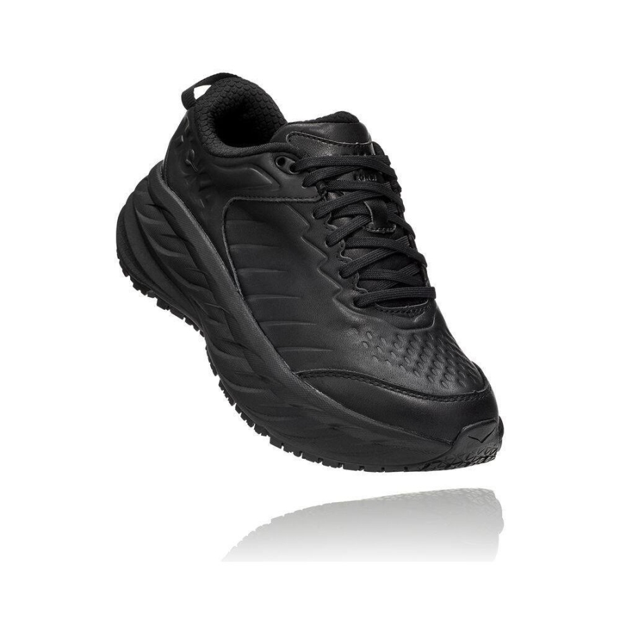 Women\'s Hoka Bondi SR Road Running Shoes Black | ZA-93IVUWD