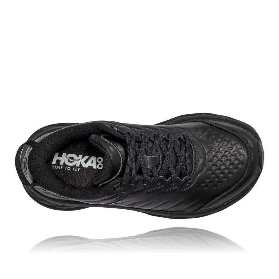 Women's Hoka Bondi SR Sneakers Black | ZA-52FGSXK