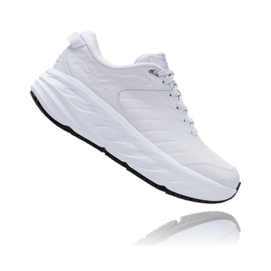 Women's Hoka Bondi SR Sneakers White | ZA-82CDEFH
