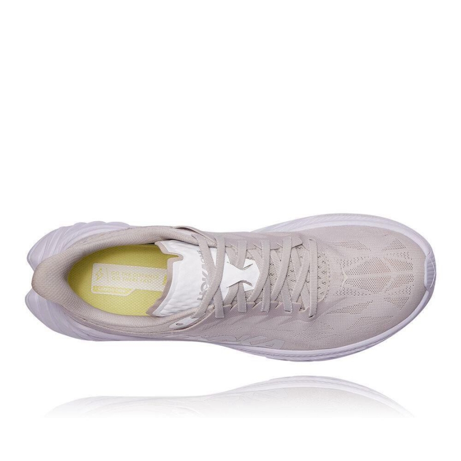 Women's Hoka Carbon X 2 Road Running Shoes White | ZA-62YOKHS