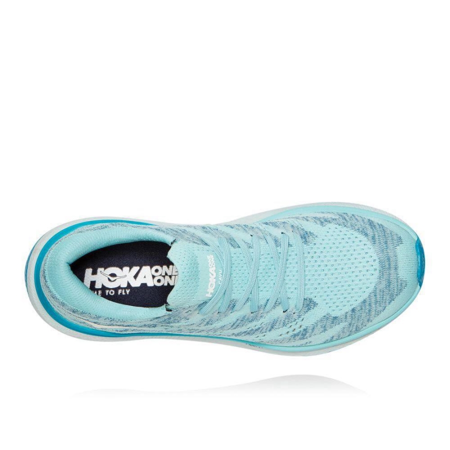 Women's Hoka Cavu 3 Road Running Shoes Blue | ZA-50OCDFV