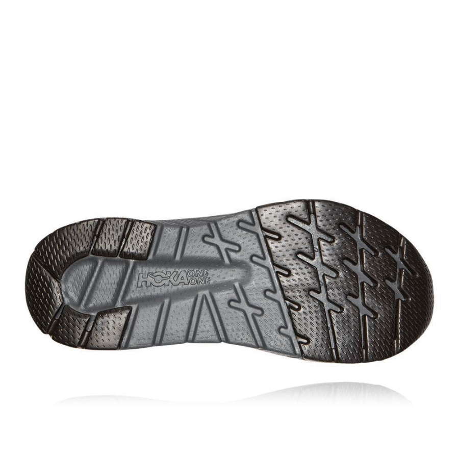 Women's Hoka Cavu 3 Road Running Shoes Black / Dark Grey | ZA-72VLQHW