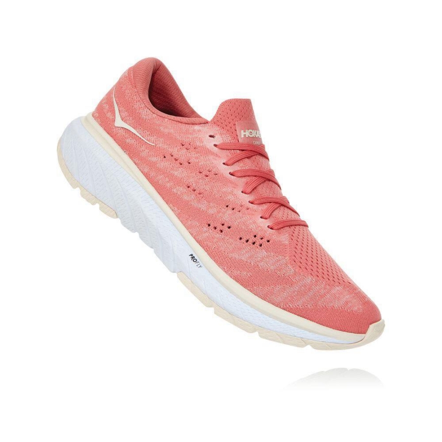 Women\'s Hoka Cavu 3 Road Running Shoes Pink | ZA-73LKVCD