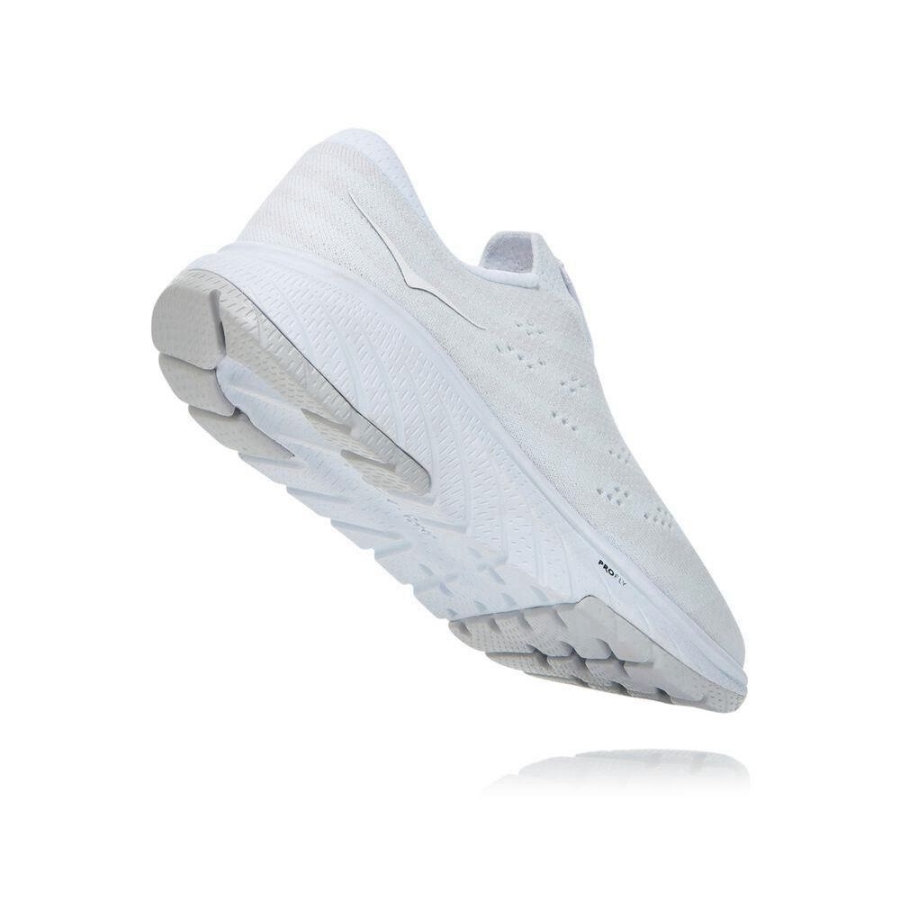 Women's Hoka Cavu 3 Road Running Shoes White | ZA-23KPXFL