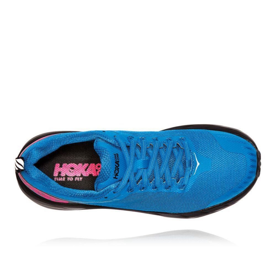 Women's Hoka Challenger ATR 5 Hiking Shoes Blue / Black | ZA-52LWJAI