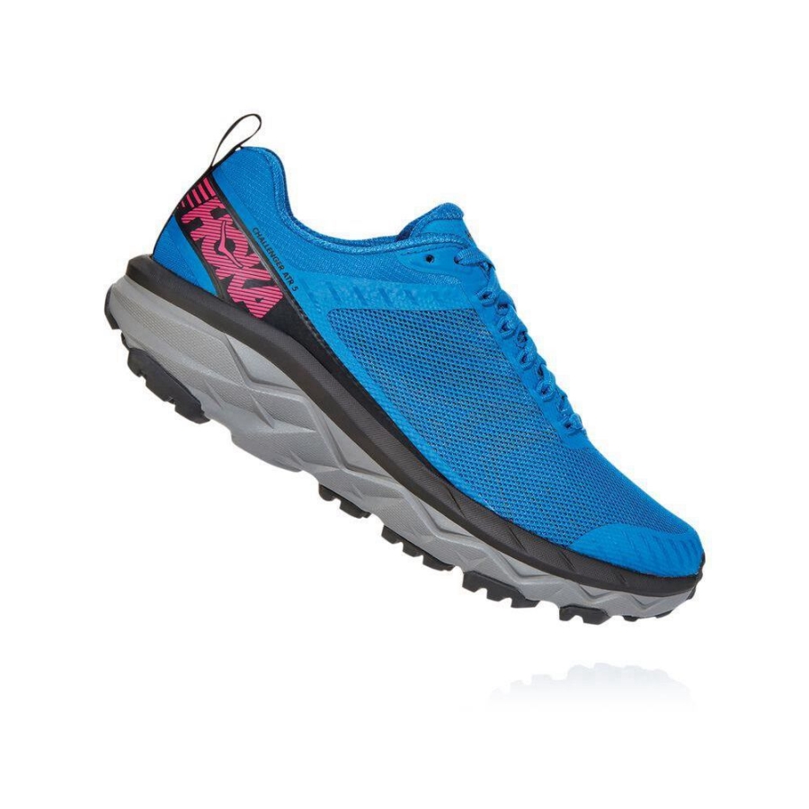 Women's Hoka Challenger ATR 5 Trail Running Shoes Blue / Black | ZA-16IGLHU