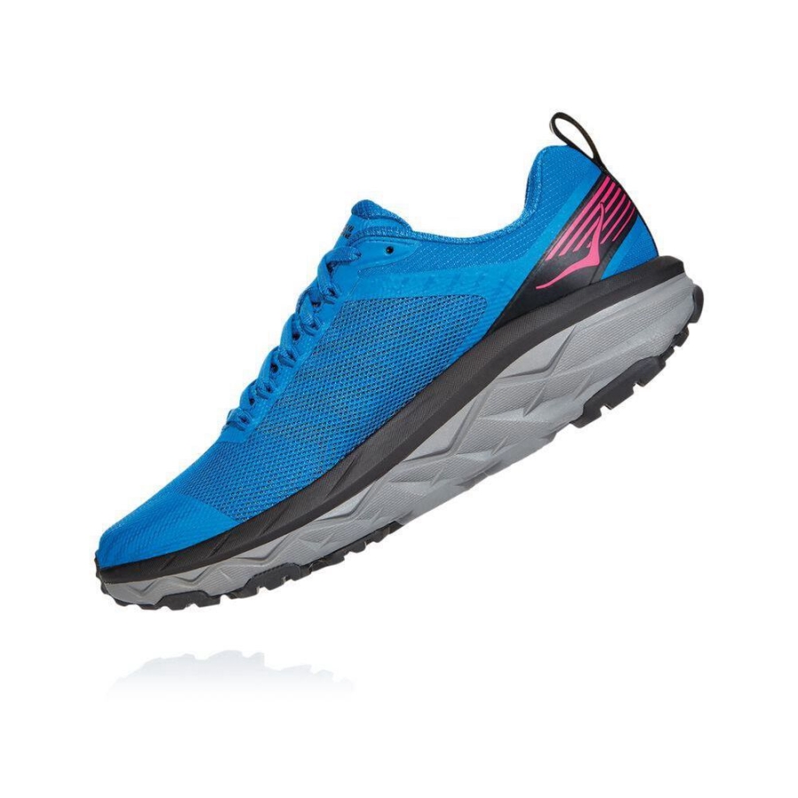 Women's Hoka Challenger ATR 5 Trail Running Shoes Blue / Black | ZA-16IGLHU