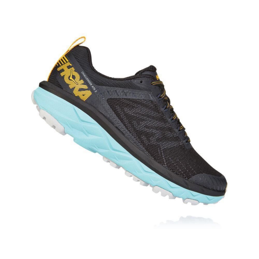 Women's Hoka Challenger ATR 5 Trail Running Shoes Grey | ZA-27WXDSJ