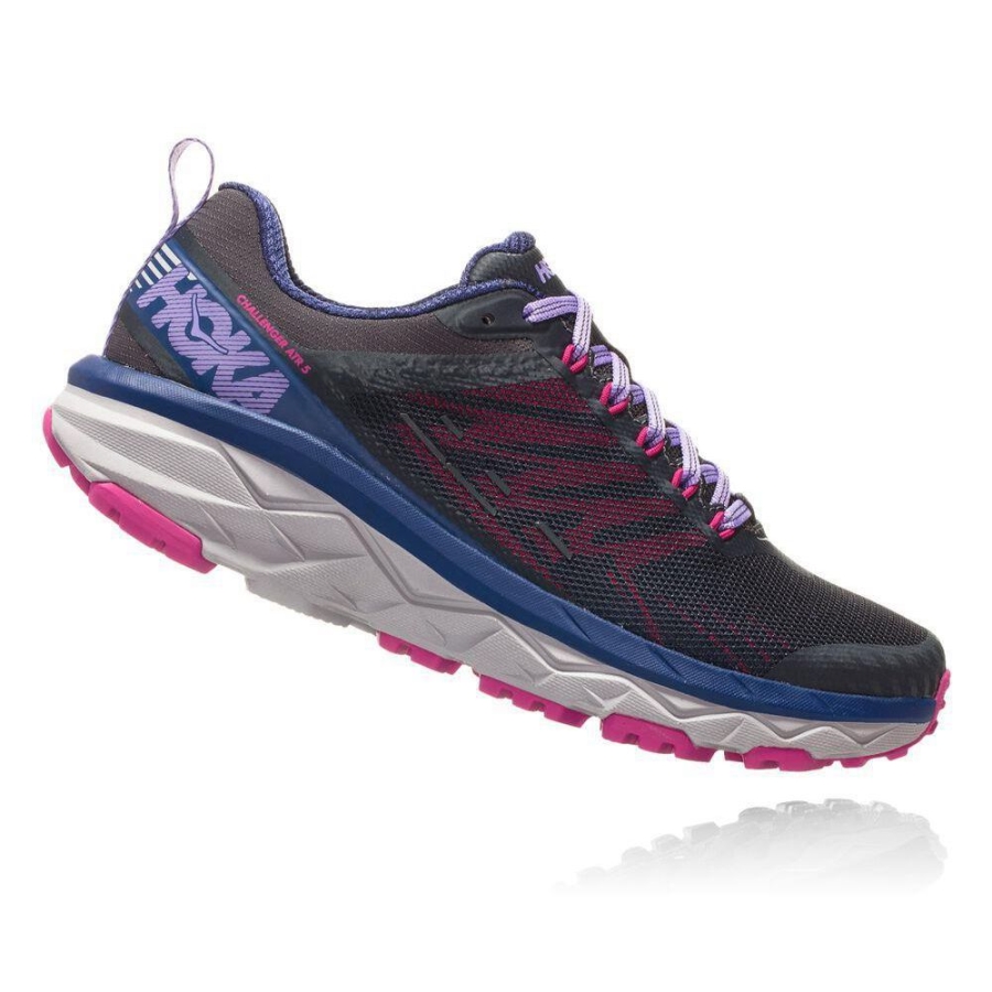 Women's Hoka Challenger ATR 5 Trail Running Shoes Black | ZA-61EXTKQ