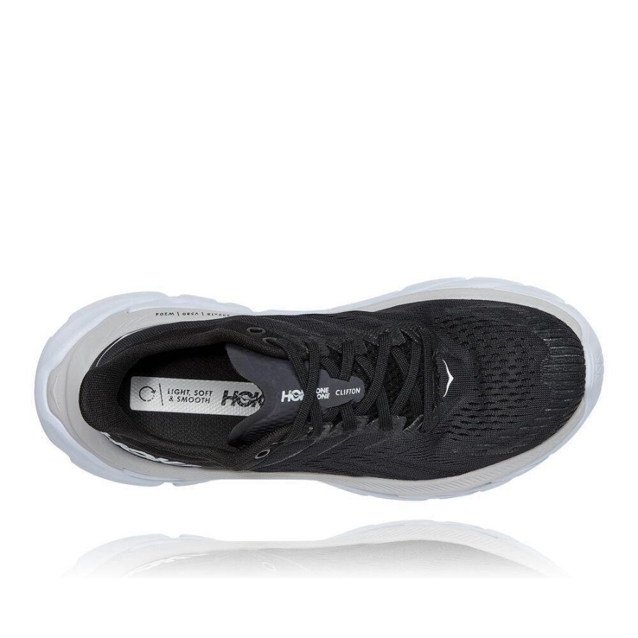 Women's Hoka Clifton Edge Road Running Shoes Black | ZA-85EDVGP