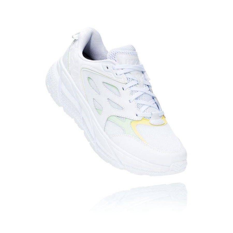 Women\'s Hoka Clifton L Road Running Shoes White | ZA-10QNJVC