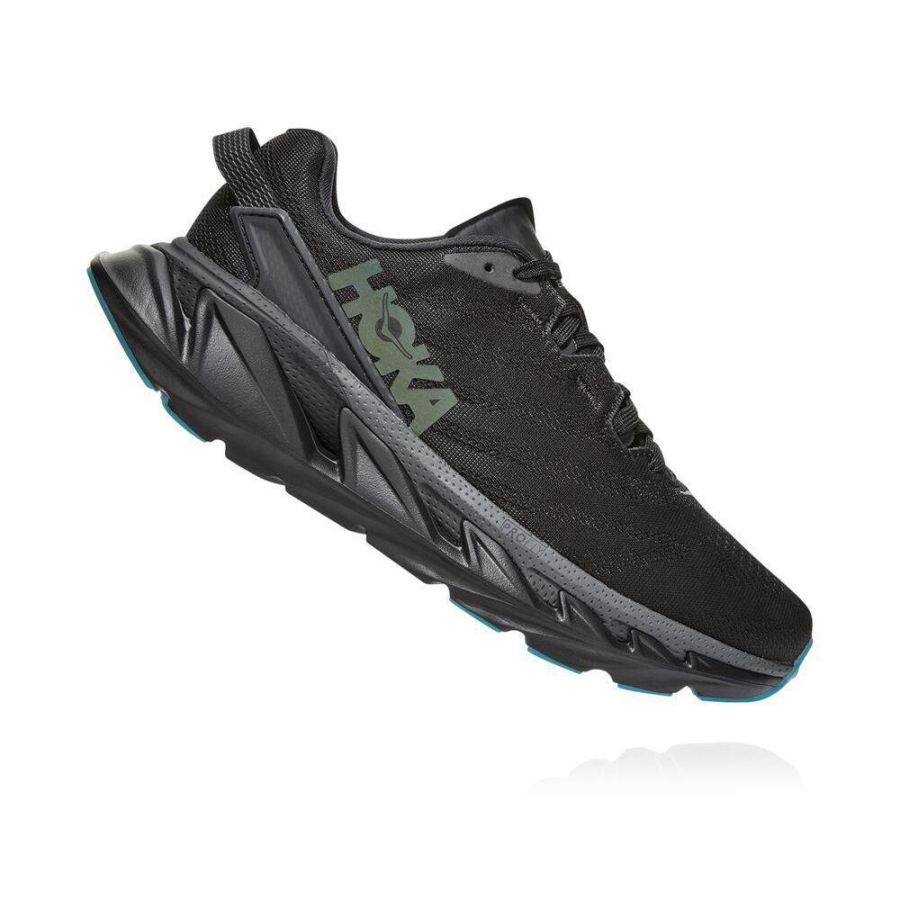 Women's Hoka Elevon 2 Road Running Shoes Black | ZA-51UJMGV