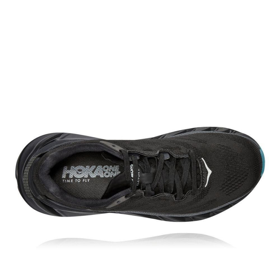 Women's Hoka Elevon 2 Road Running Shoes Black | ZA-51UJMGV