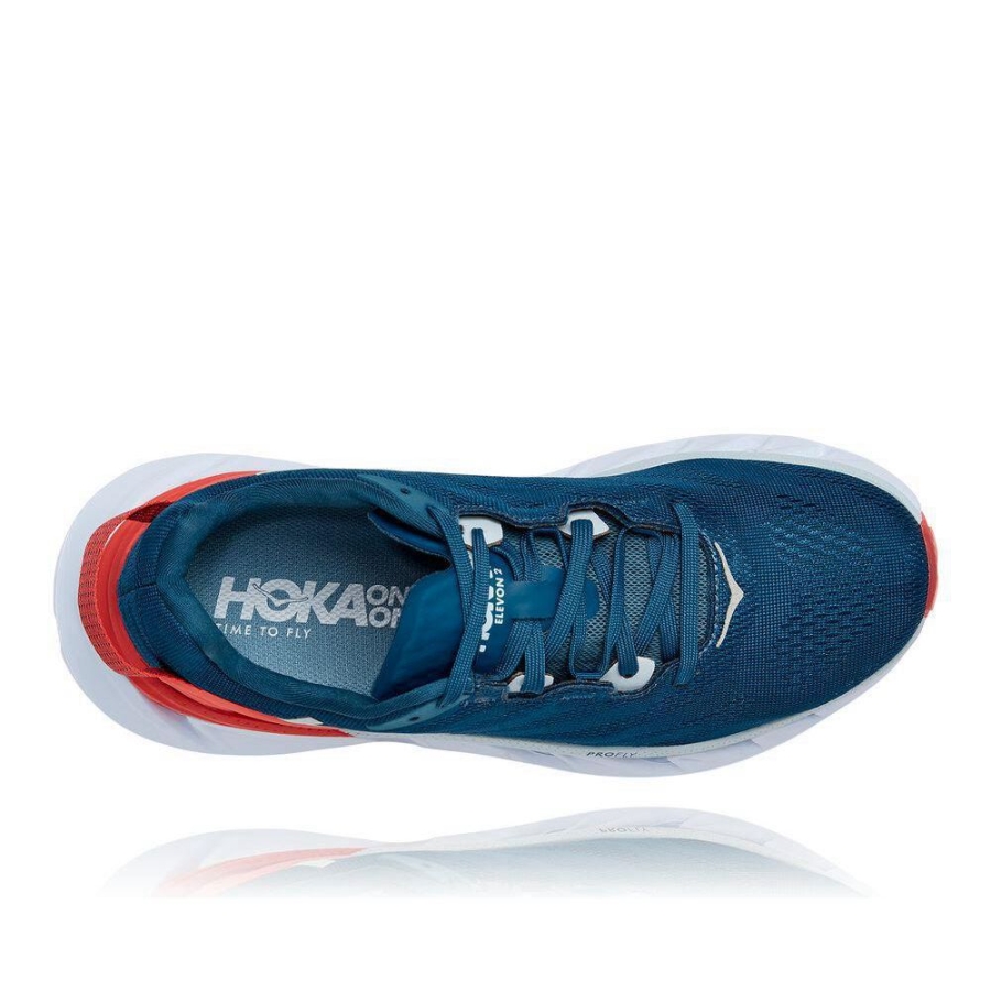 Women's Hoka Elevon 2 Sneakers Navy | ZA-25WXILS