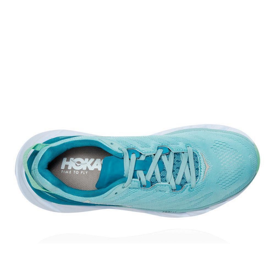 Women's Hoka Elevon 2 Walking Shoes Blue | ZA-07FYJVR
