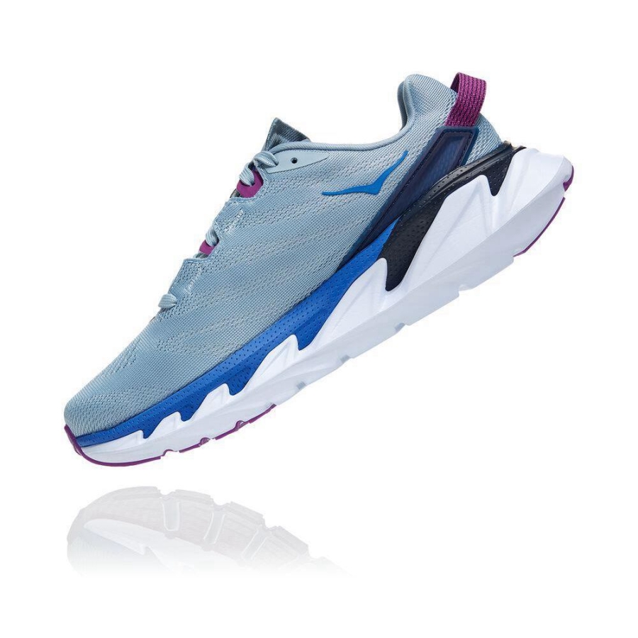 Women's Hoka Elevon 2 Walking Shoes Blue | ZA-83QBKIG