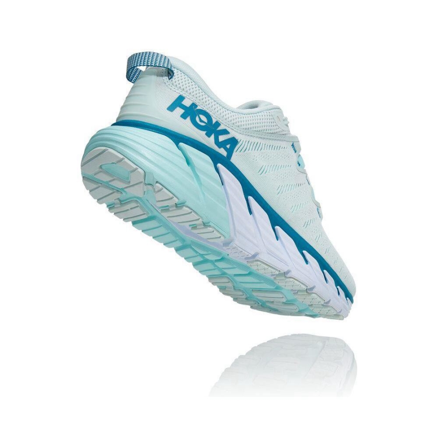 Women's Hoka Gaviota 3 Running Shoes White | ZA-46RKTEA